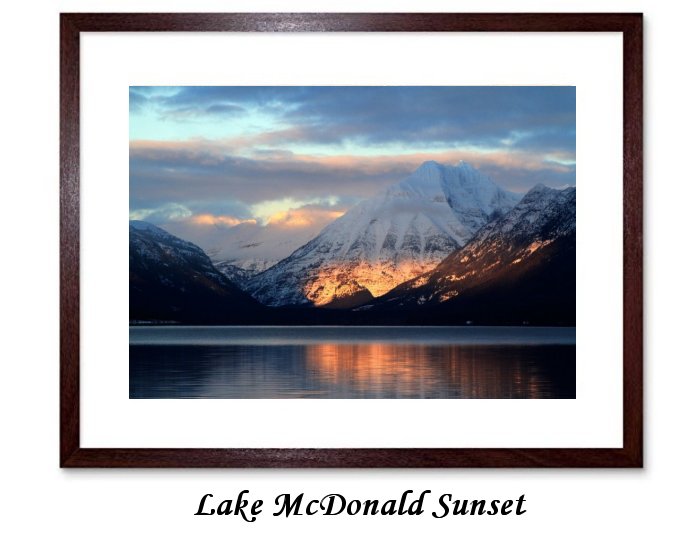 Lake McDonald Sunset